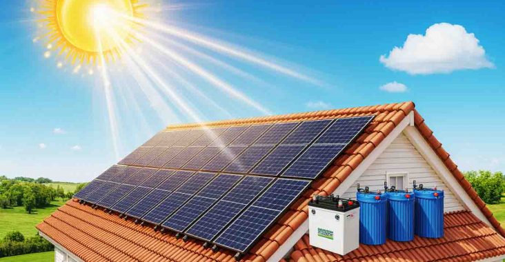 Stocker l’énergie solaire batterie